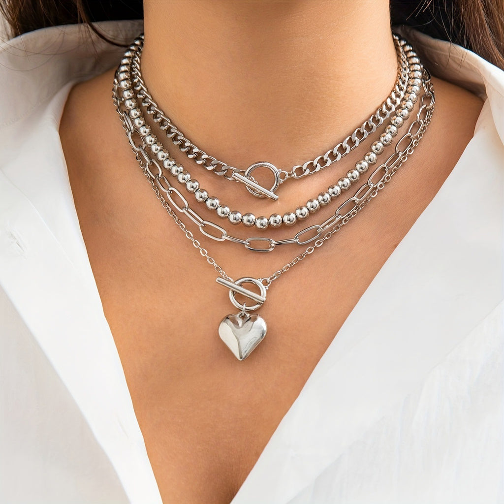 Collier Multicouche Luxueux