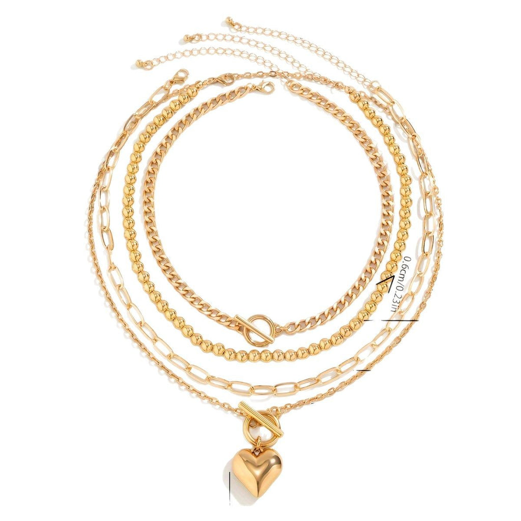 Collier Multicouche Luxueux